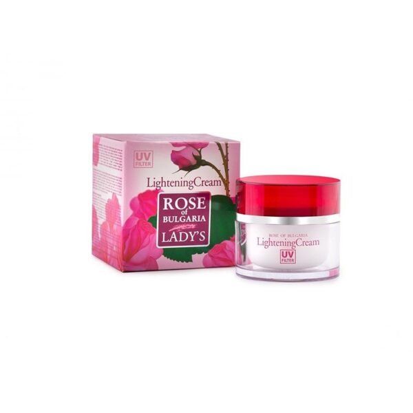 Brightening Face Cream with Q10 and Rose Extract 50 ml